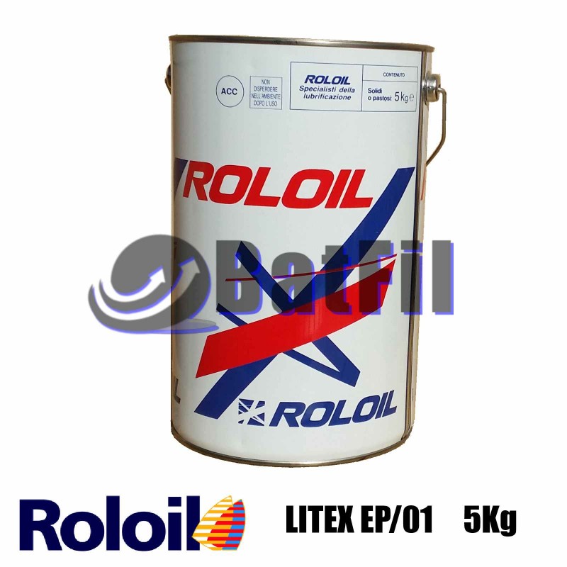Grasso al litio Q8 Roloil Litex-EP/1 5 kg