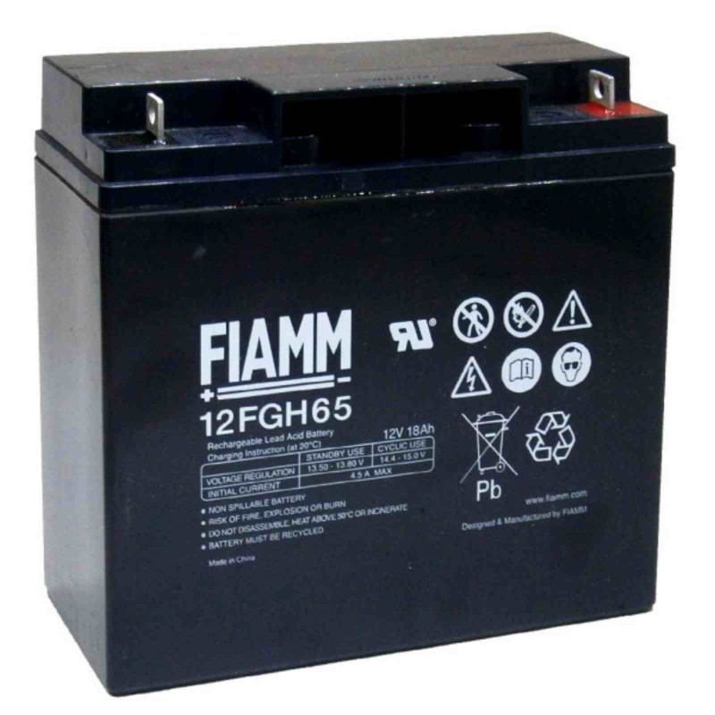 Fiamm 12FGH65 12V 18Ah batteria AGM VRLA al piombo sigillata ricaricabile Fiamm 12FGH65 12V 18Ah batteria AGM VRLA al piombo sigillata ricaricabile