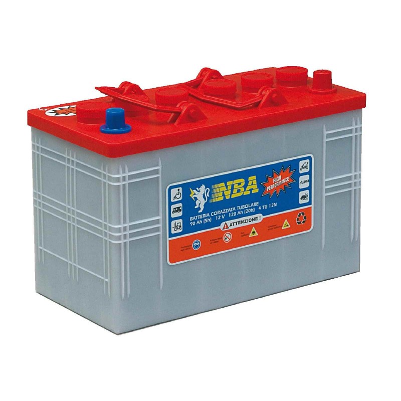Batteria tubolare corazzata NBA 4TG12N 12V 20/h 120Ah Batteria tubolare corazzata NBA 4TG12N 12V 20/h 120Ah