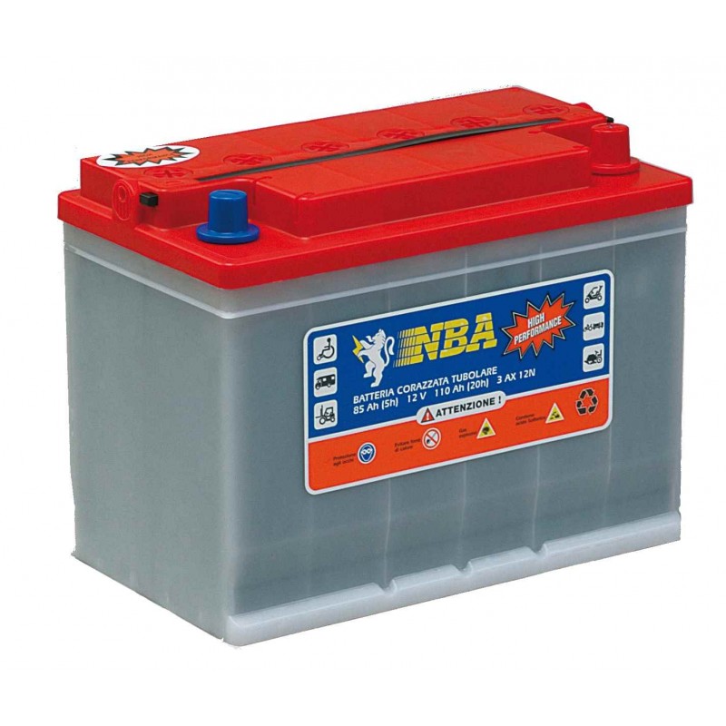 Batteria tubolare per fotovoltaico NBA 3AX12N-S 12V 20/h 110Ah !IVA AGEVOLATA! Batteria tubolare per fotovoltaico NBA 3AX12N-S 12V 20/h 110Ah !IVA AGEVOLATA!